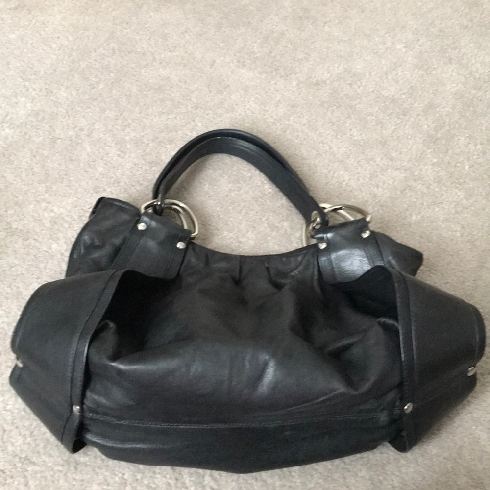 Kooba Black Leather Hobo